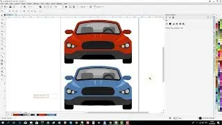 CorelDraw Tutorial: Draw a Car Front View