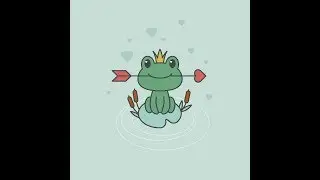 How to Create a Frog Princess Illustration in Adobe Illustrator - Part1
