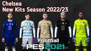Pes 2021 | Chelsea New Kits Season 2022-2023 (sider & cpk version) Pes Pc Game