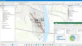Identify Affected Structures for a Proposed Road Project Using ArcGIS