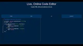 Live Code Editor In JavaScript With Source Code | Source Code & Projects