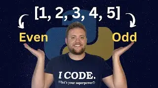 How To Separate Odd And Even Numbers In Python