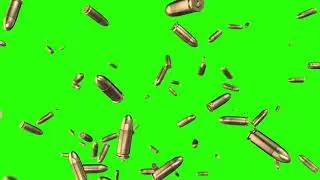 Bullets | Ammunition | Free Top Green Screen Animation Video 3D Play