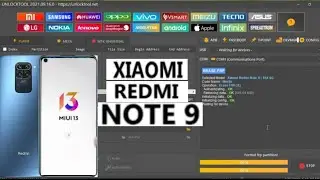 Readmi Note 9 Frp Unlock Tool /readmi note 9 Frp bypass with unlock tool || miui 13 2025💯✅