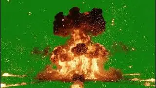 Epic Green Screen Fire Effect Overlay: No Copyright VFX Footage