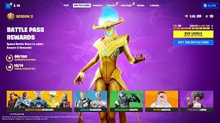 Fortnite: Chapter 4 - Season 2 | Battle Pass (All Rewards)