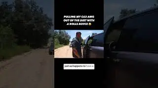 Rolls Royce Cullinan Pulls My C63 AMG Out Of The Dirt...
