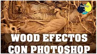 WOOD EFFECTS - EFECTOS DE MADERA CON PHOTOSHOP