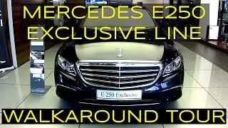 Mercedes E250 Exclusive Line 2017 Walkaround Tour Interior & Exterior Malaysia 