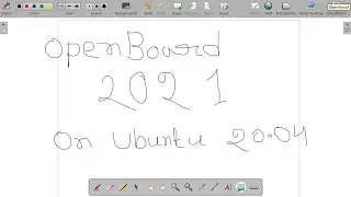 How to download and install OpenBoard for Ubuntu 20.04 LTS in 2021