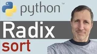 RADIX Sort in Python | tutorial and how to implement in code