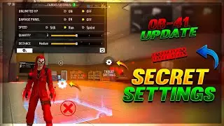 (OB-41) After Update New Secret Settings Free Fire || Free Fire After Update Headshot Setting