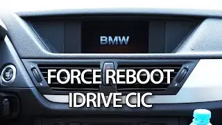 BMW iDrive CIC force reboot reset (E87 E90 E60 X1 X3 X5)
