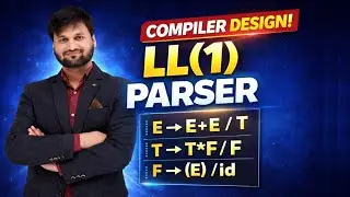 LL(1) Parsing Table | Check Whether Grammar is LL(1) or Not (Step-by-Step)