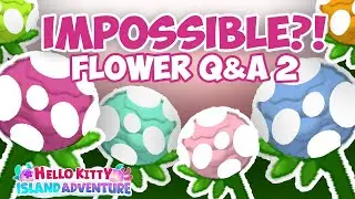Let me help you with flowers! - Flower Q&A 2 - Hello Kitty Island Adventure