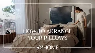 How to arrange the pillows on your bed — 3 different styles