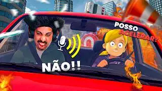 Este JOGO USA a MINHA VOZ para dar INDICAÇÕES à minha IRMÃ