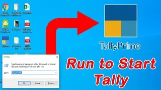 Run to start Tally prime  Windows Run Shortcut Command 