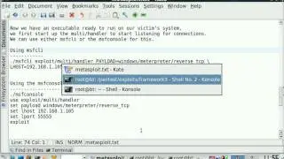 Creating and encoding a Metasploit meterpreter reverse_tcp payload