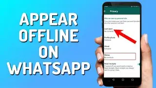 How to Appear Offline on Whatsapp on Android (Simple)