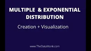 Multinomial, exponential distribution in Python | Part 12 | Complete Numpy Tutorial | The Data Monk