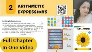 Arithmetic Expressions Class 7 Maths | Chapter 2 Full Explanation ⚡ One Shot