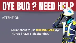 Shadow Fight 3 Dye bug?  Need Help