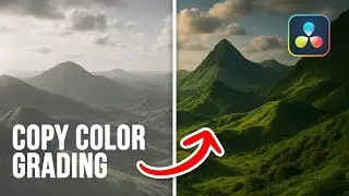 How To Copy Color Grading In DaVinci Resolve