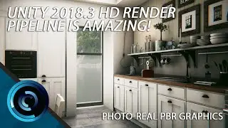 Unity 2018.3 HD Render Pipeline Is Amazing! Photoreal Realtime Graphics!