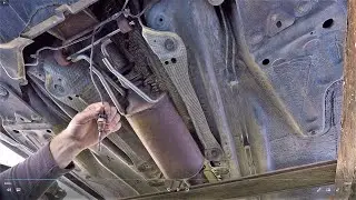 Volvo S60 - Timelapse of reinstalling DPF on 93kw EURO4 engine (D5244T7 )