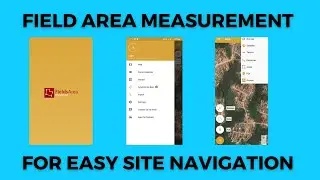 Field Area Measurement Navigation / How to use field area measurement on site, navigating point