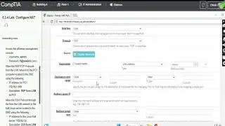 Network + 5.3.4 Lab: Configure NAT