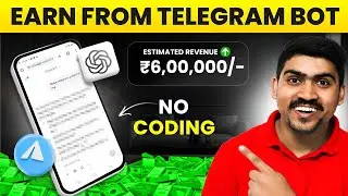 Create a Telegram Bot With ChatGPT -  Earn Money Using Telegram Bot✅
