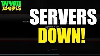 COD: WW2 SERVERS DOWN! Call of Duty: WW2 SERVER ERROR NOT WORKING- ACTIVISION UPDATES!
