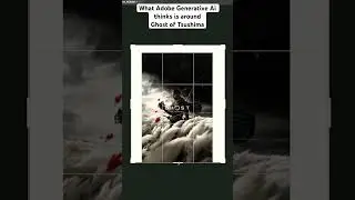 Photoshop Ai completes: Ghost of Tsushima Cover Art [Generative Fill]