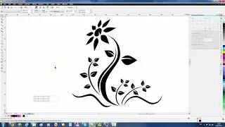 CorelDraw Tutorial: Draw a Flower Tattoo