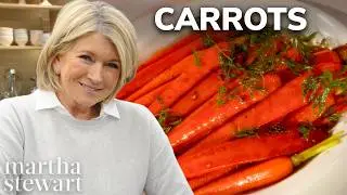 How to Make Martha Stewart's Brown Sugar Glazed Carrots | Martha Stewart