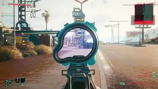 Cyberpunk 2077 Combat Gameplay (Xbox One S - Life During Wartime Quest)