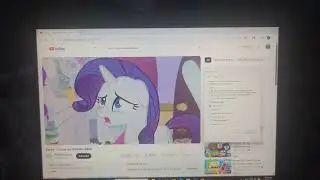 Rarity crying has BSOD (black screen of death) (DO NOT BLOCK THIS VIDEO)