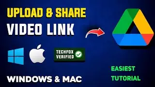 How to Upload and Share Videos in Google Drive Using PC - Full Guide