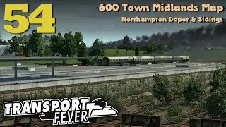 Transport Fever 600 Town Midlands Map #54: Northampton Depot & Sidings