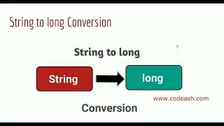 String to long conversion in java | How to convert String to long in Java