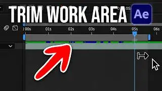 How To Trim A Composition In After Effects