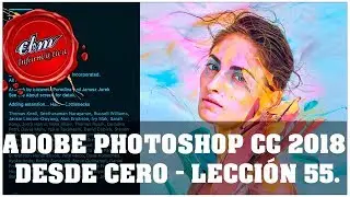 CURSO DE PHOTOSHOP CC 2018 - LECCIÓN 55  CREAR ELEMENTOS PARA TUS COMPOSICIONES DE PAISAJES 2