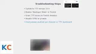 How to Fix 7TV Emotes Not Showing – Extensions, BTTV & FrankerFaceZ