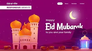 Responsive Parallax Scrolling Website | How to Make Website using Html CSS & Javascript