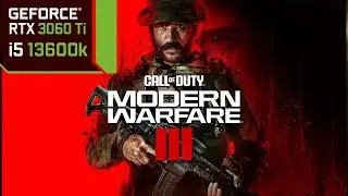 Call of Duty Modern Warfare 3 War Mode | RTX 3060 Ti + i5-13600k