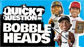 How did bobbleheads become a thing?? | Quick Question (MLB Originals)