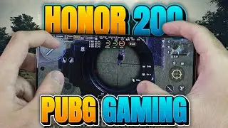 Honor 200 PUBG Mobile Gaming test