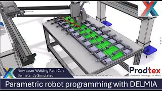Parametric robot programming with 3DEXPERIENCE Delmia